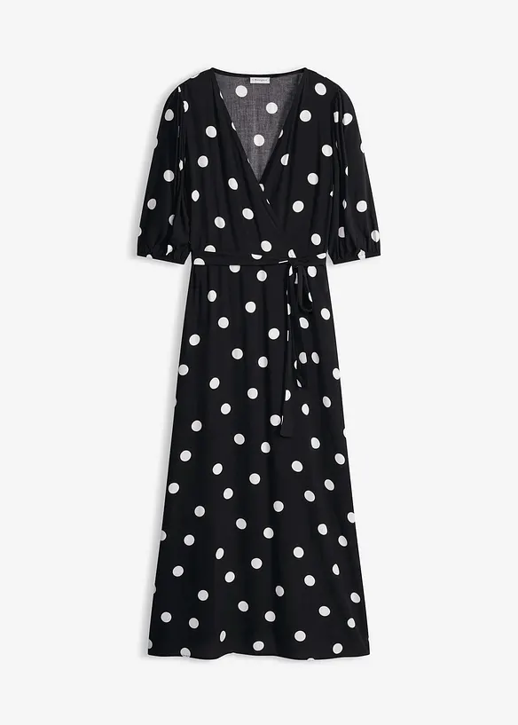 Maxikjole i lett viskose, bonprix