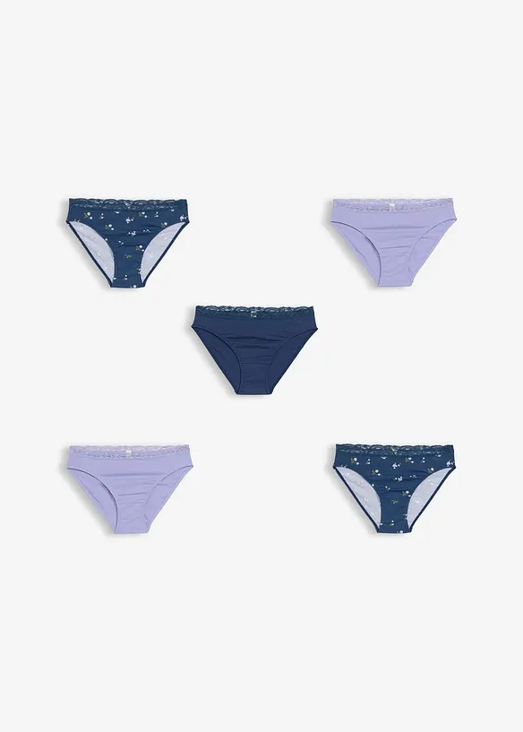 Truse med myk bomull (5-pack), bonprix