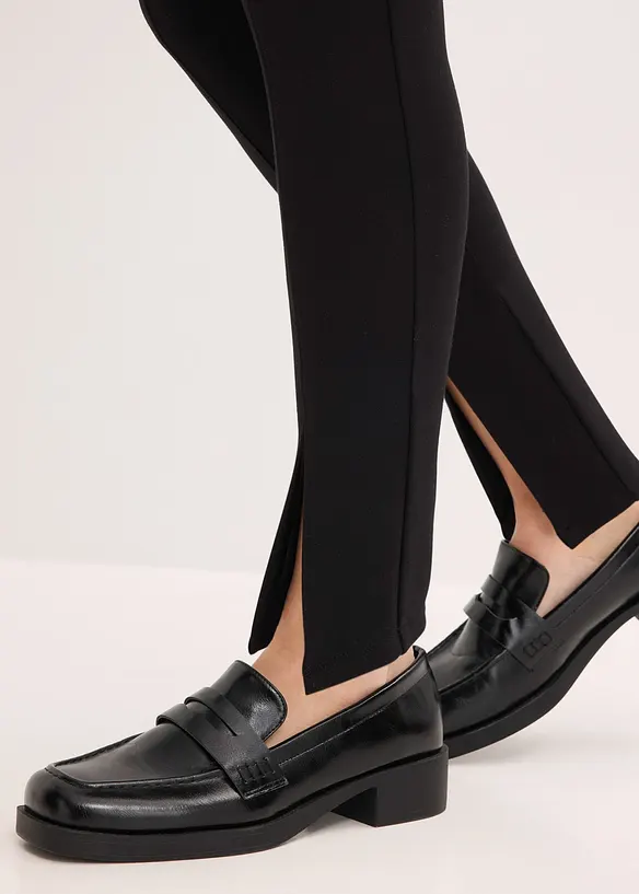 Leggings i behagelig Punto di Roma-materiale, bonprix