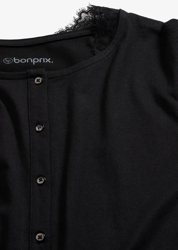 Pyjamas i myk bomull, bonprix