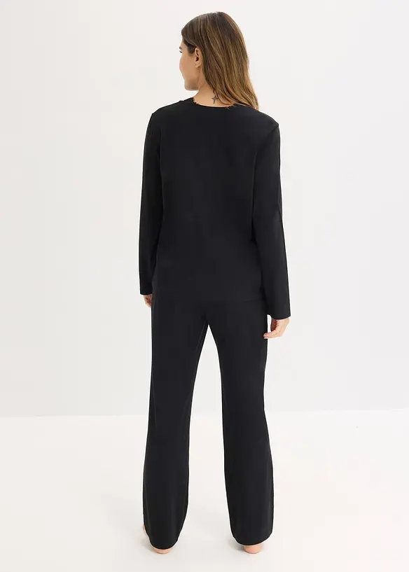 Pyjamas i myk bomull, bonprix