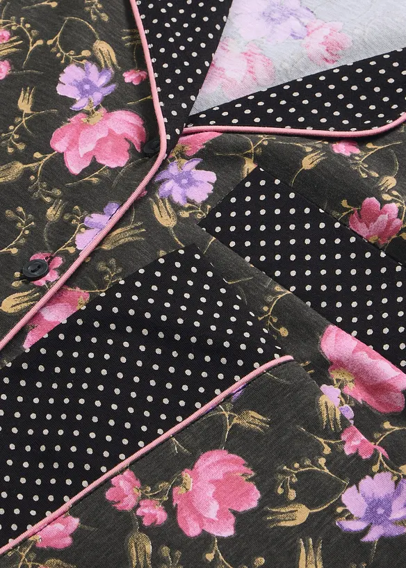 Pyjamas i 100% bomull, bonprix