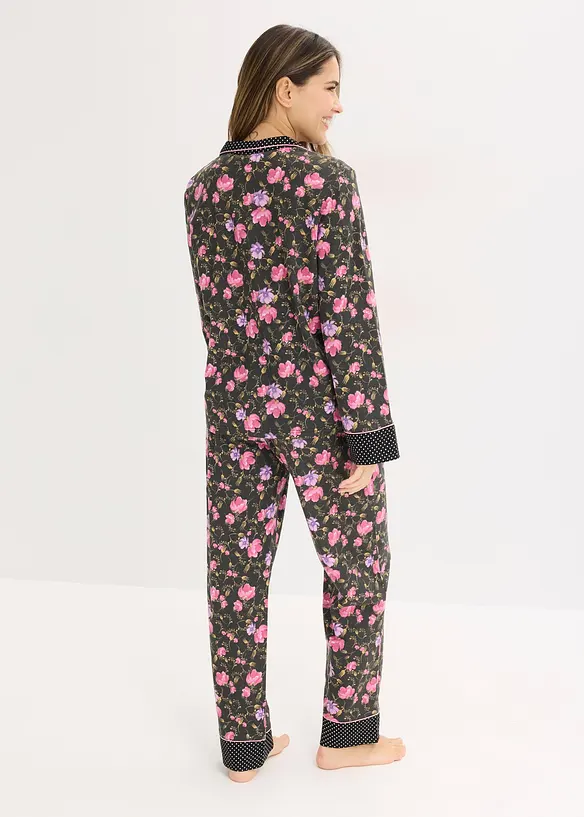 Pyjamas i 100% bomull, bonprix