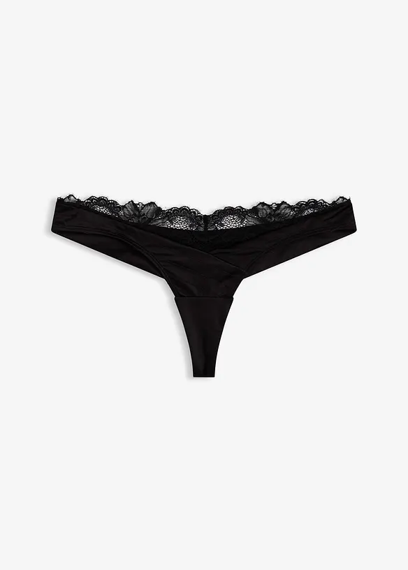 Stringtruse med s&oslash;ml&oslash;st bakstykke, bonprix