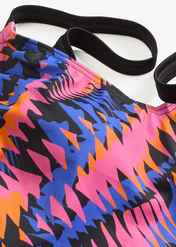 Badedrakt med V-hals, bonprix