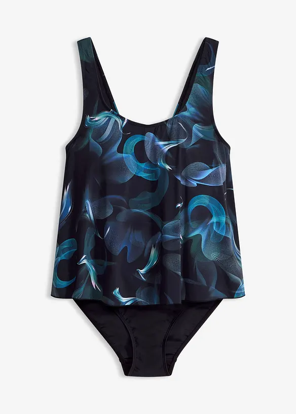 Badedrakt i tankini look, bonprix
