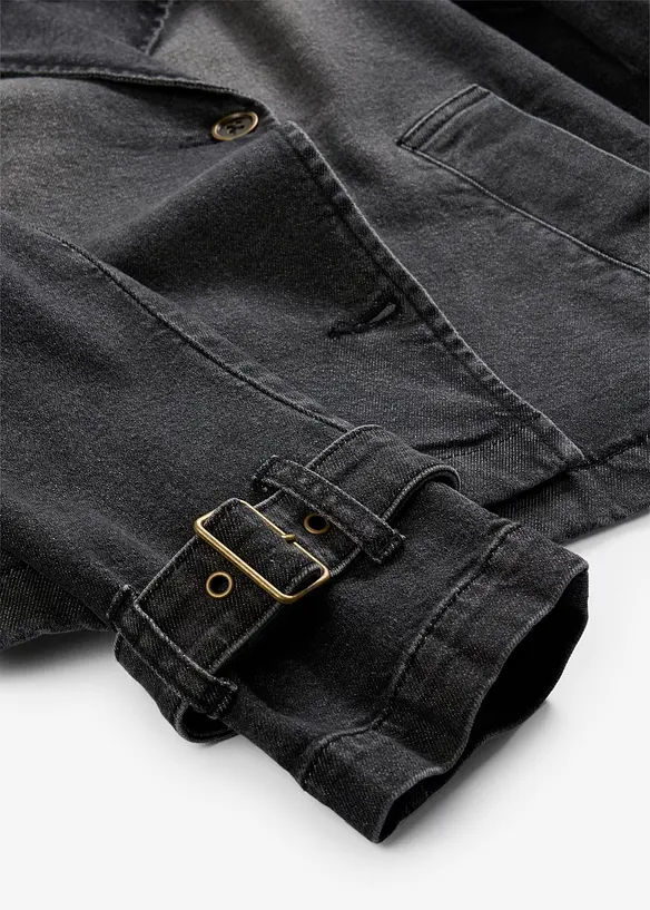 Denimjakke i trenchcoat-stil, bonprix