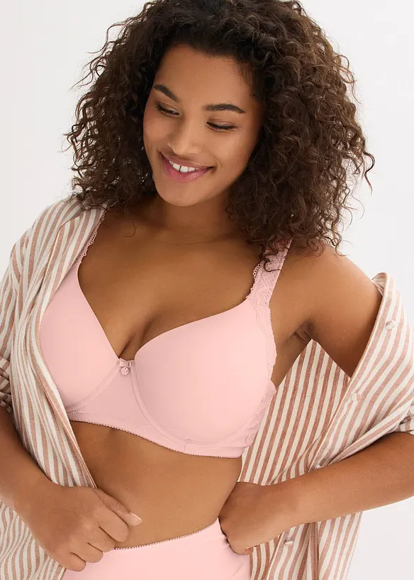 Padded-BH med vatterte skulderstropper, bonprix