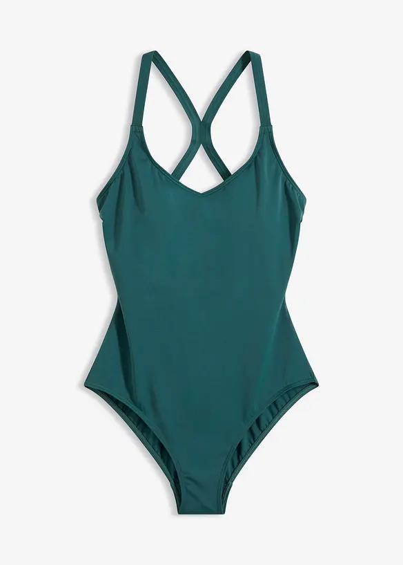 Hurtigt&oslash;rkende sports-badedrakt med racerback, bonprix