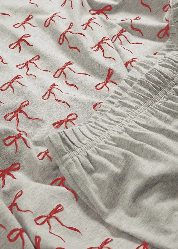 Pyjamas av myk bomull (2-delt sett), bonprix