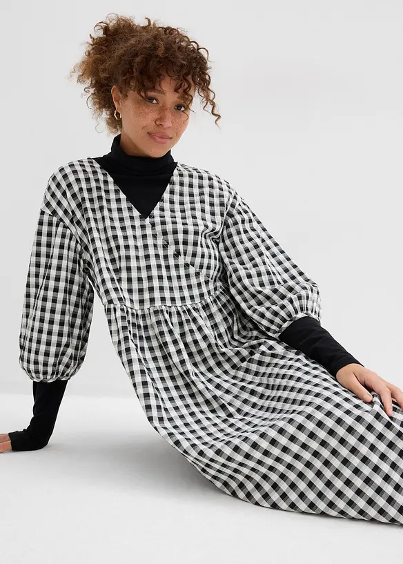 Oversized midikjole, bonprix