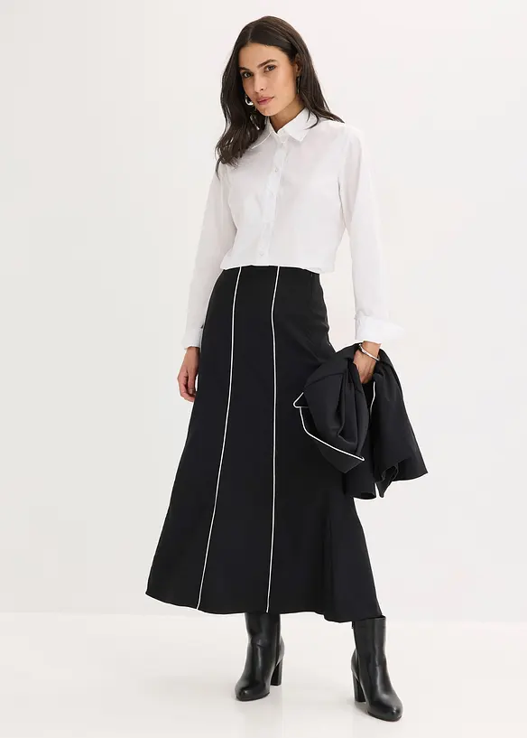 Maxiskj&oslash;rt av bengalin med stretch, bonprix