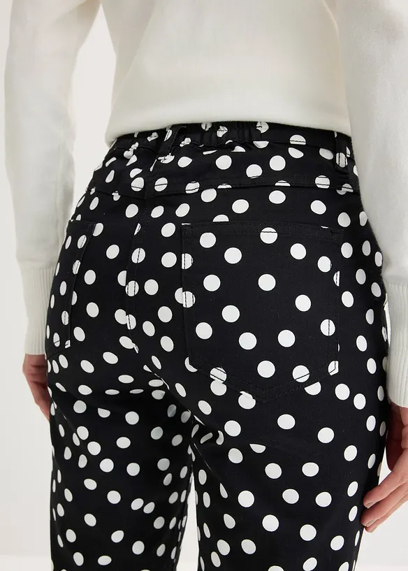 Stretchbukse med 5 lommer, bonprix