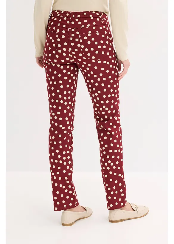 Stretchbukse med 5 lommer, bonprix