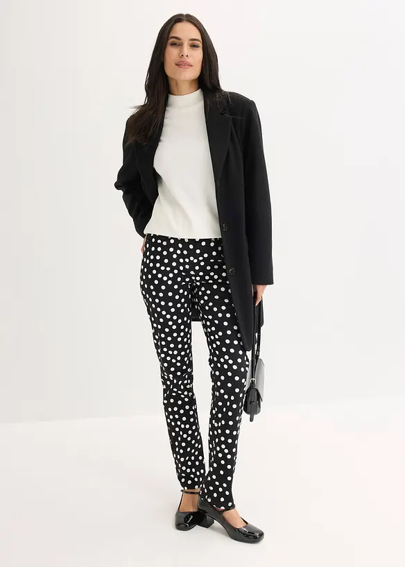 Stretchbukse med 5 lommer, bonprix