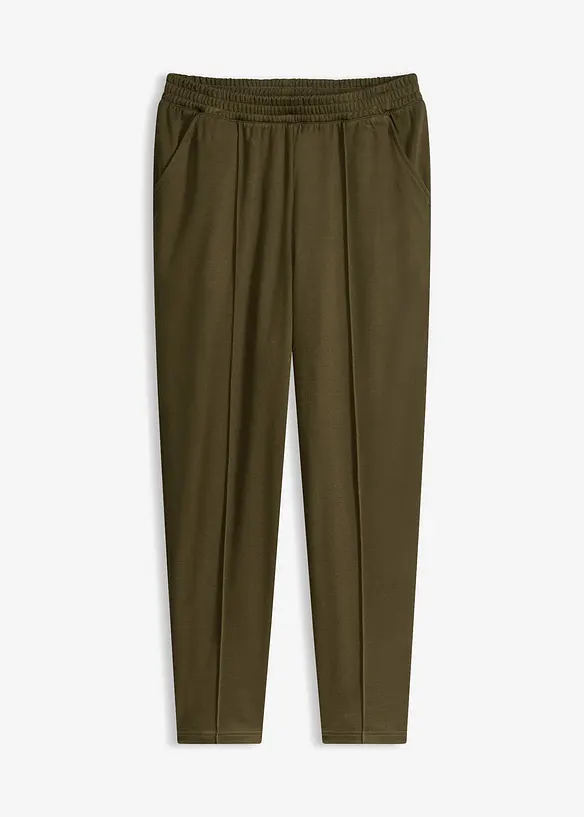 Slip on-bukse med bise, bonprix