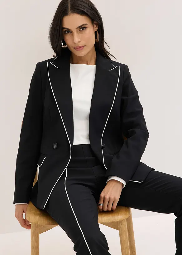 Stretch-blazer av bengalin, bonprix
