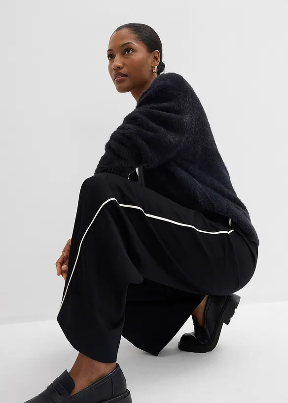 Vid bukse i viskosemiks, bonprix