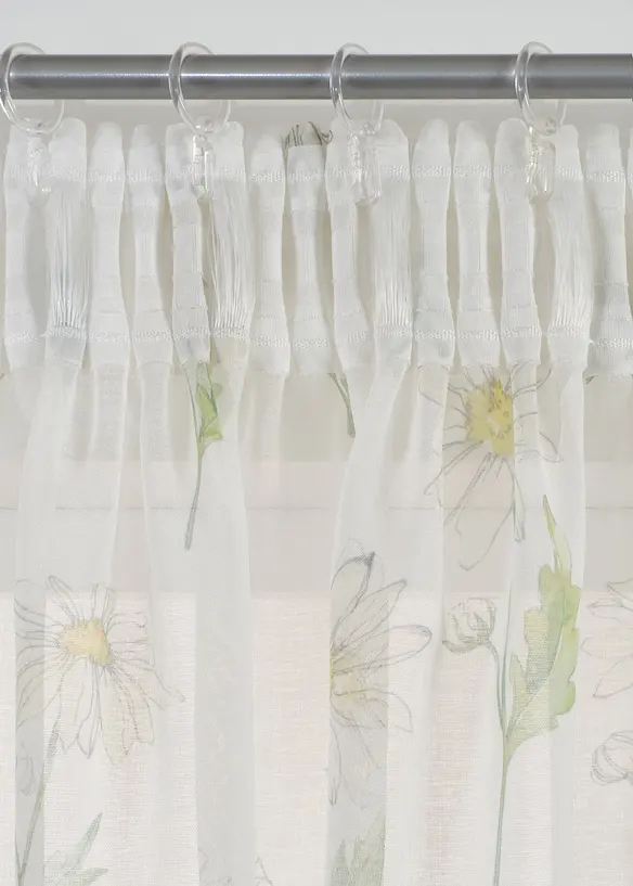 Gardin med blomsterm&oslash;nster (1-pack), bonprix