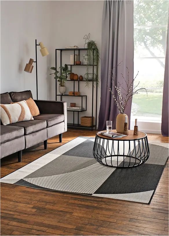 M&oslash;rkleggingsgardin med fargegradering (1-pack), bonprix