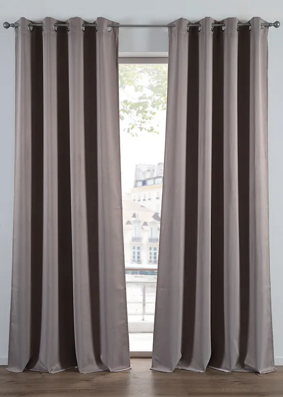 M&oslash;rkleggingsgardin, kommer i mange st&oslash;rrelser (1-pack), bonprix