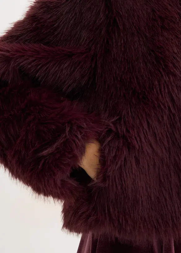 Fuskepelsjakke, bonprix