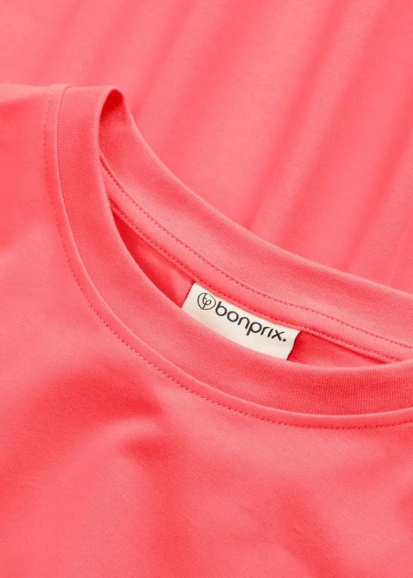 Oversized trikotkjole i formstabil &oslash;kologisk bomull, bonprix