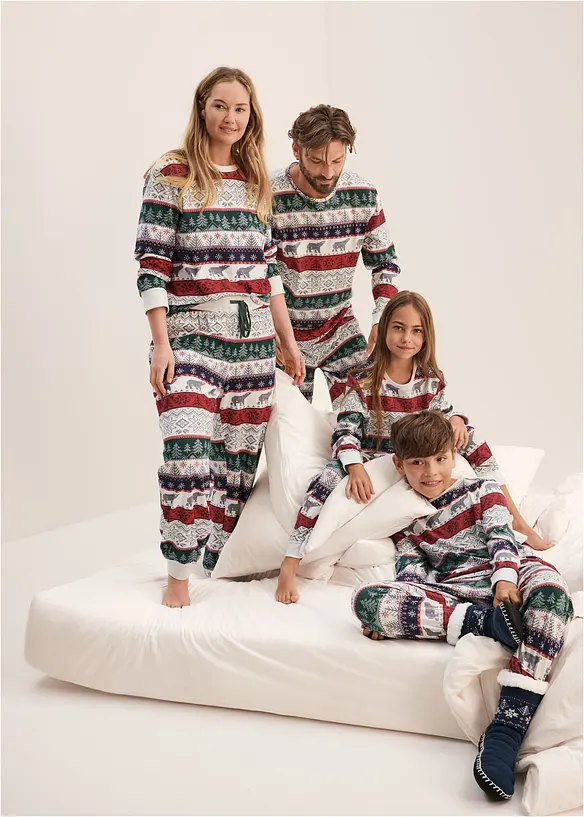 Pyjamas med myk, &oslash;kologisk bomull for barn, bonprix