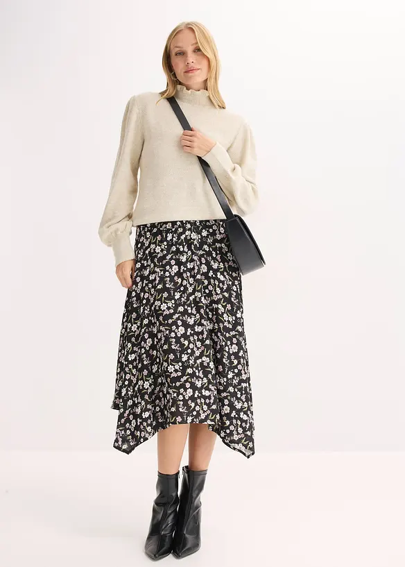 Genser med h&oslash;y hals, bonprix