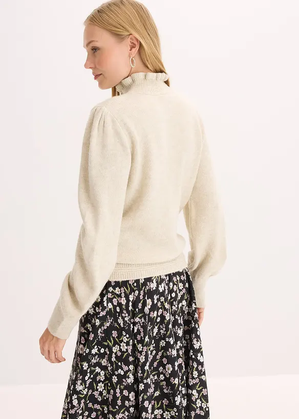 Genser med h&oslash;y hals, bonprix