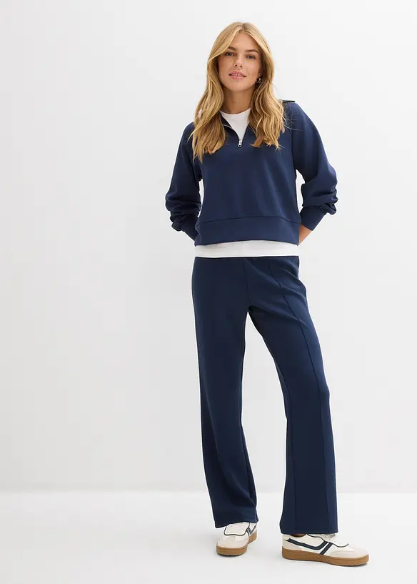 Sweatpants i myk viskosemiks, bonprix