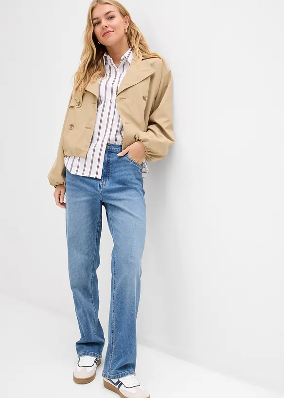 Loose Fit Straight-jeans High Waist, bonprix