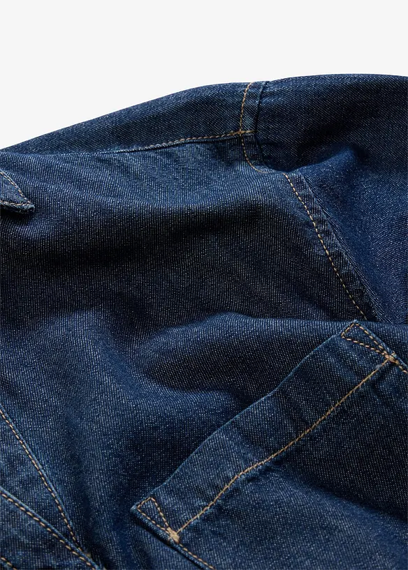 Denimtunika i &oslash;kologisk bomull, bonprix