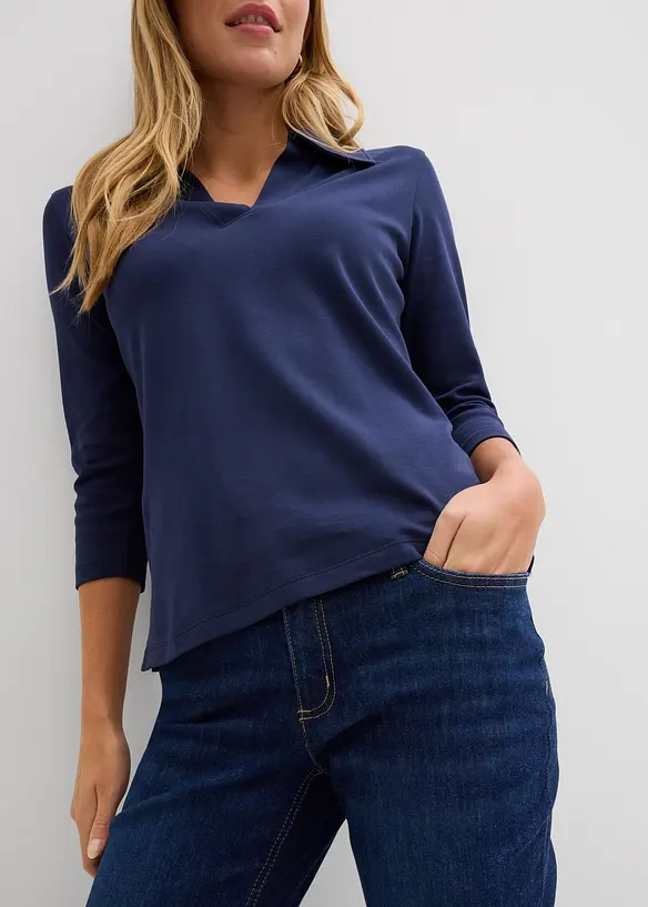 Flared jeans, Mid Waist, bonprix