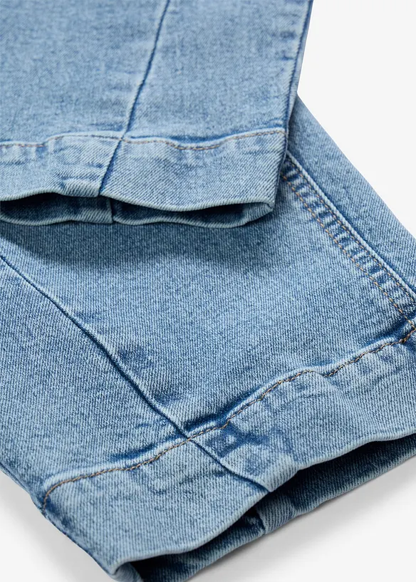 Barrel jeans, Mid Waist, cropped, bonprix