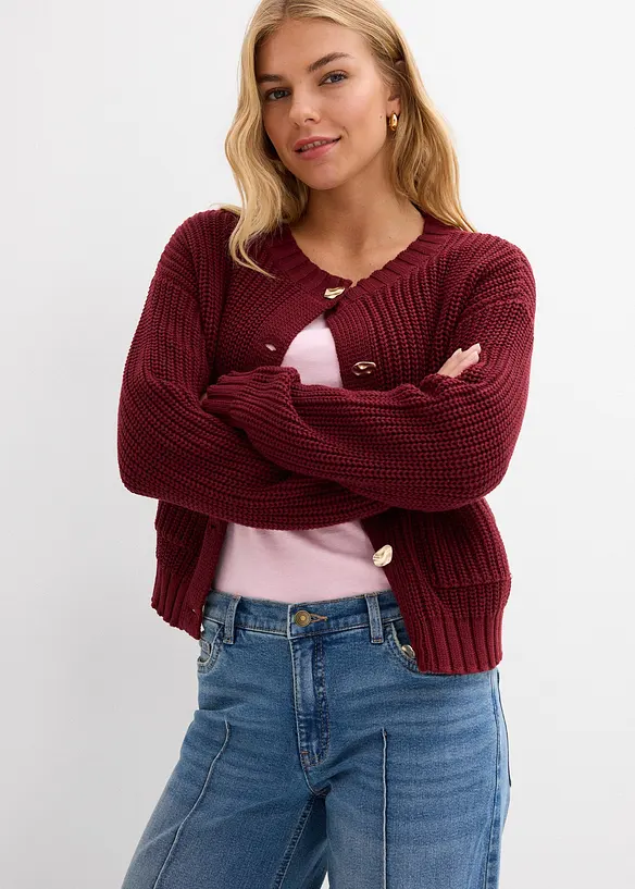 Wide Leg-jeans Mid Waist, Full Length, bonprix