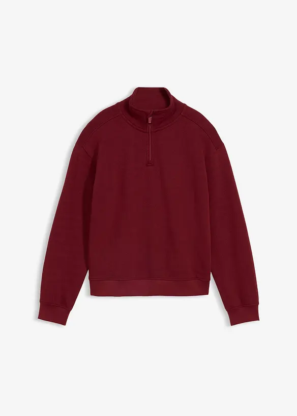 Sweatshirt i 100% &oslash;kologisk bomull, bonprix