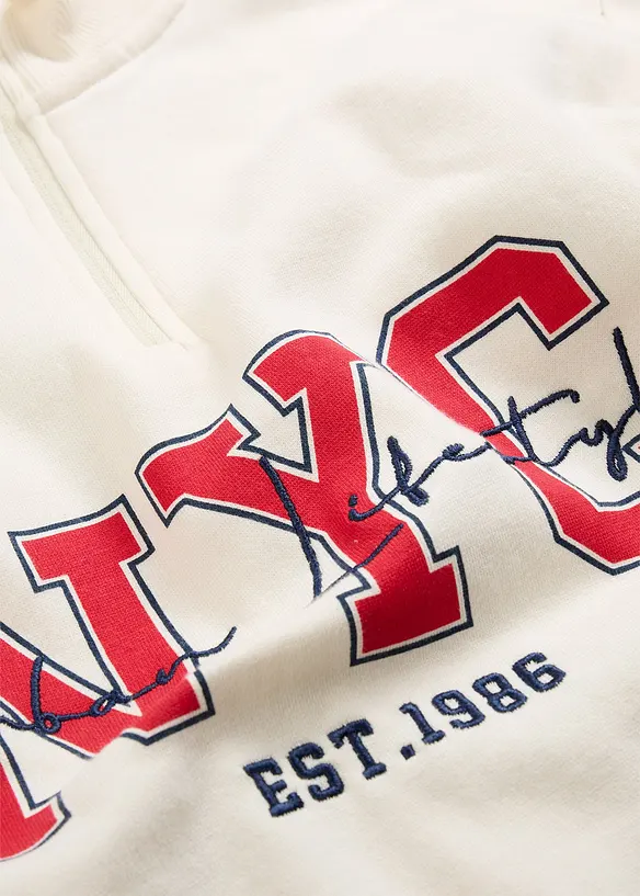 Sweatshirt i 100% &oslash;kologisk bomull, bonprix