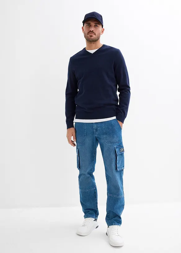 Relaxed Fit-jeans, Straight, bonprix