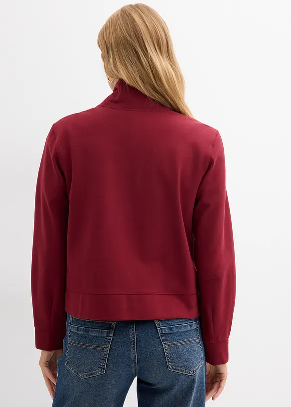 Sweatjakke i behagelig Punto di Roma-materiale, bonprix