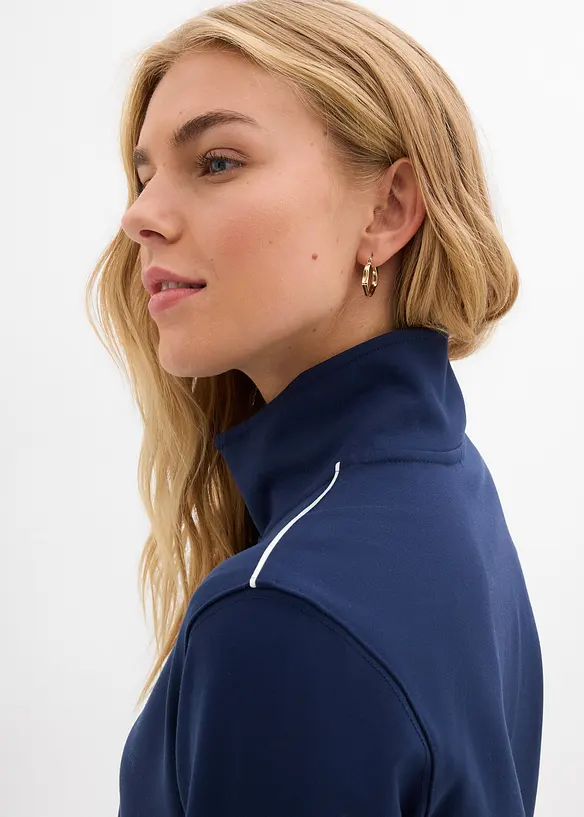 Sweatjakke i behagelig Punto di Roma-materiale, bonprix