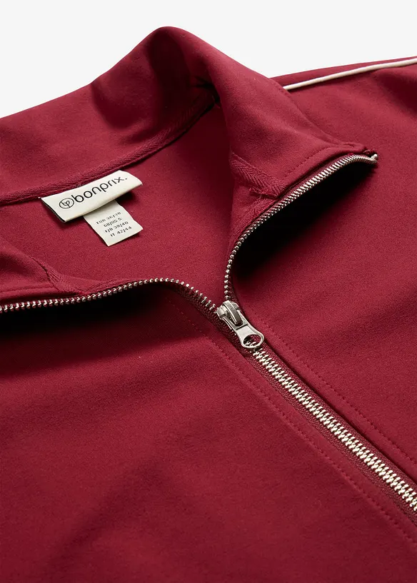 Sweatjakke i behagelig Punto di Roma-materiale, bonprix