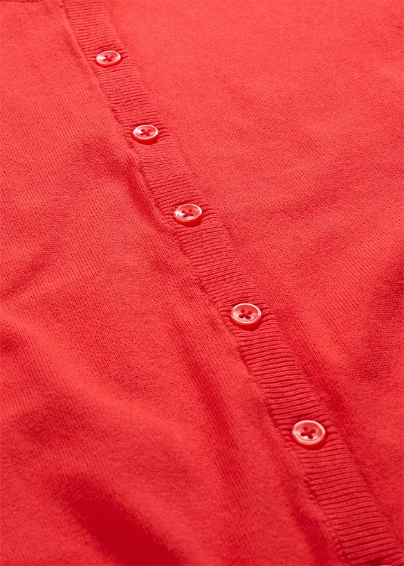 Finstrikket cardigan, bonprix