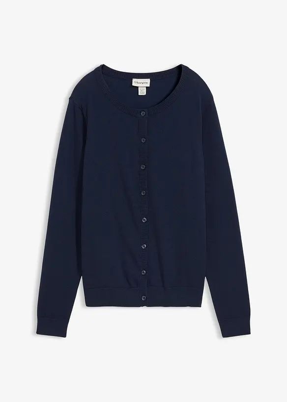 Finstrikket cardigan, bonprix