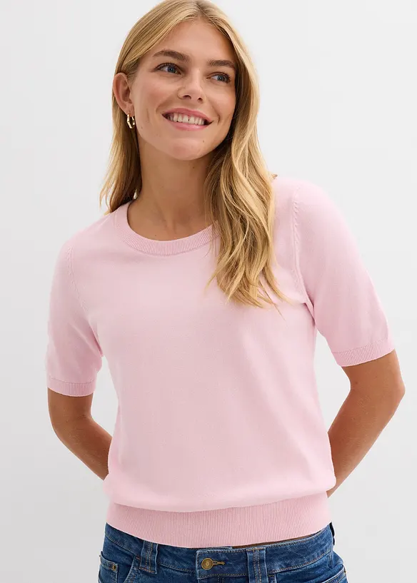 Finstrikket genser, bonprix