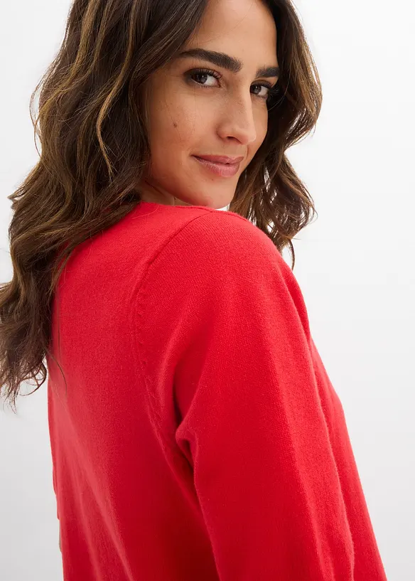 Finstrikket genser, bonprix