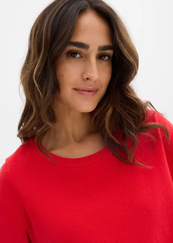 Finstrikket genser, bonprix