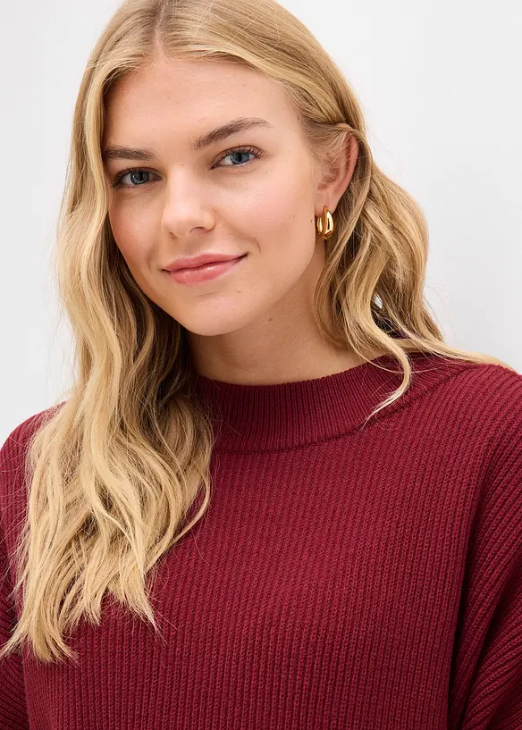 Boxy genser i myk viskosemiks, bonprix