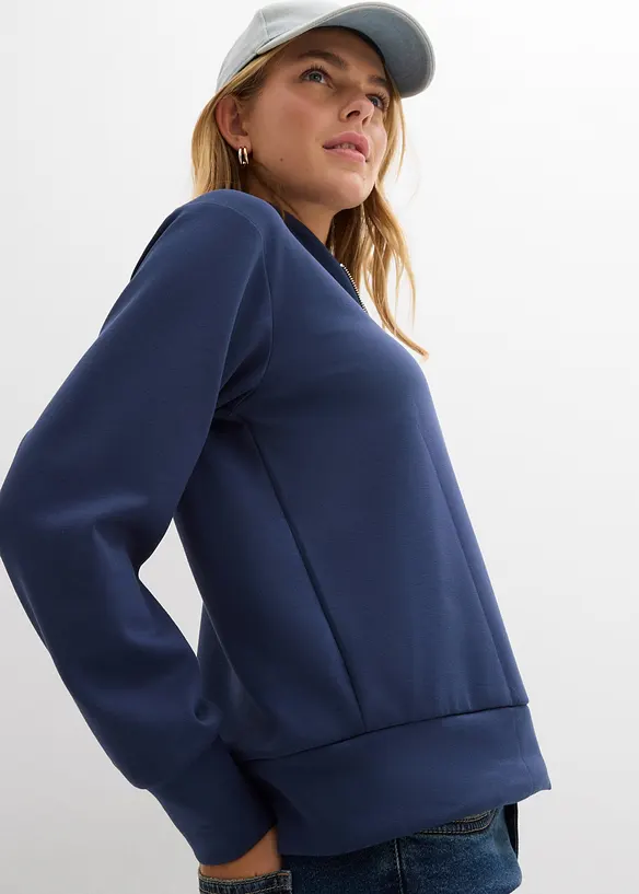 Sweatshirt i myk viskosemiks, bonprix