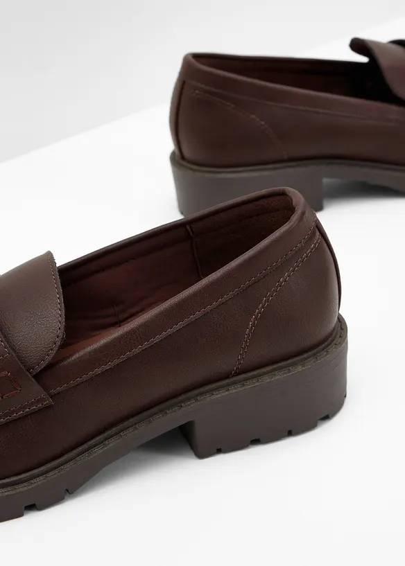 Loafers med grove s&aring;ler, bonprix